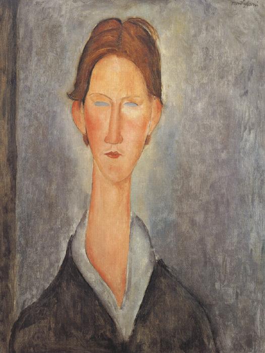 Amedeo Modigliani Portrait of a Student (mk39) China oil painting art